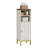 Bathroom Storage Cabinet, Corner Floor Cabinet with Shelves, Customized Door Opening Direction, Bathroom Organizer with Adjustable Shelf for Kitchen, Living, Toilet Paper Cabinets White Brown-185352000-187817074