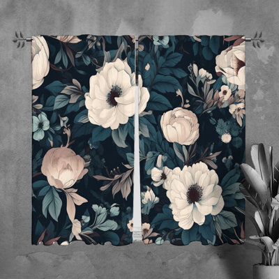 Paire de rideaux obscurcissant en polyester