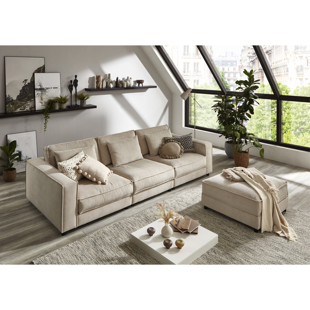 2-Sitzer Sofa Levey aus Cord