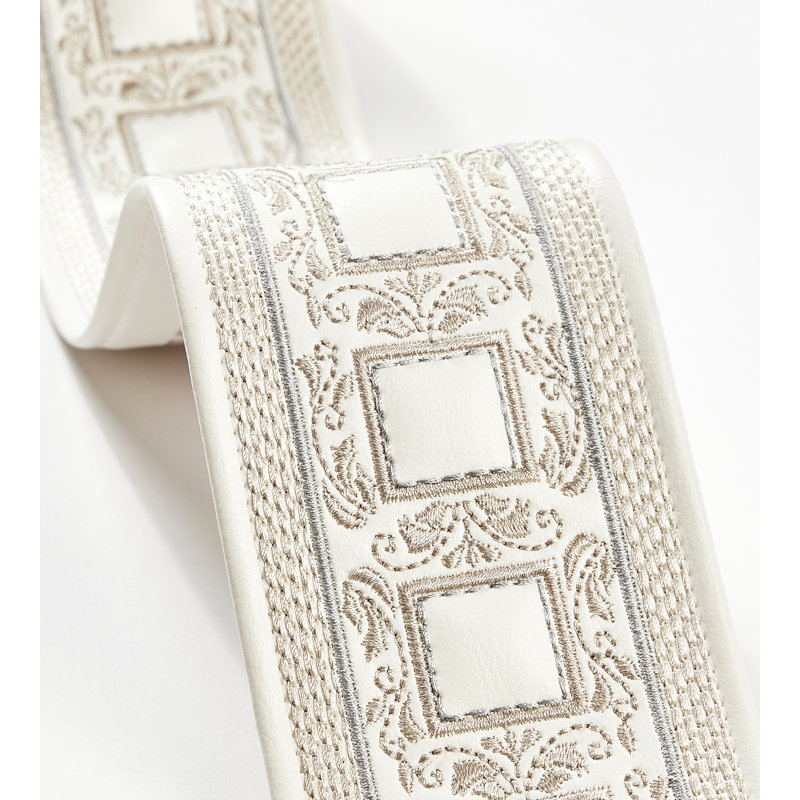 ARCHDUKE EMBROIDERED TAPE, Ivory