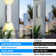12'' Cylinder Integrated LED Hardwired Outdoor Wall Light Lantern Sconce