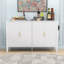Armoire de rangement moderne avec tablettes réglables et supports de rangement cachés-1754327343