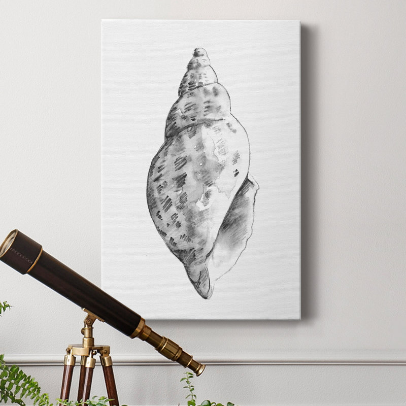 «Quiet Conch II», reproduction sur toile tendue, H 60 po x l 40 po x P 1 po