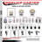 4 Piece Nylon Wheel Caster Set-105479515
