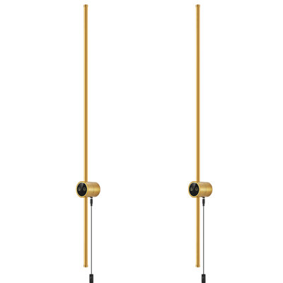 Harrower LED Lights Plug-in Wall Sconces Lighting Fixtures for Atmosphere with Memory Function