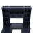 L-Shaped Computer Desk With Drawers, Cabinets & 11 Shelves, Power Outlet For Home Office & Study, Antique Blue-412569740