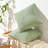 Corduroy Throw Pillow Covers,Soft Corduroy Couch Decorative Pillow Covers Windmill Textured Striped Cushion Cover,Set of 2-112511064-112511057