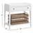 Neale 1 - Drawer Nightstand with Wicker Basket-73366493