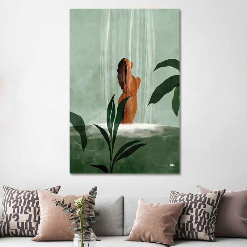 Rain On Me by Bria Nicole - Print on Canvas, 101.6 cm H x 66.04 cm W x 3.175 cm D, Wrapped Canvas