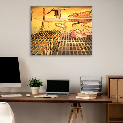 Persistence of Memory by Salvador Dali Gallery Wrapped Canvas