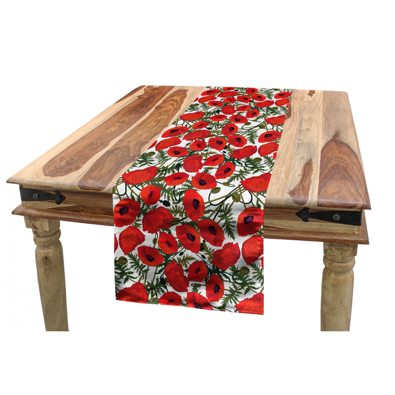 Chemin de table floral, 72 po x 16 po
