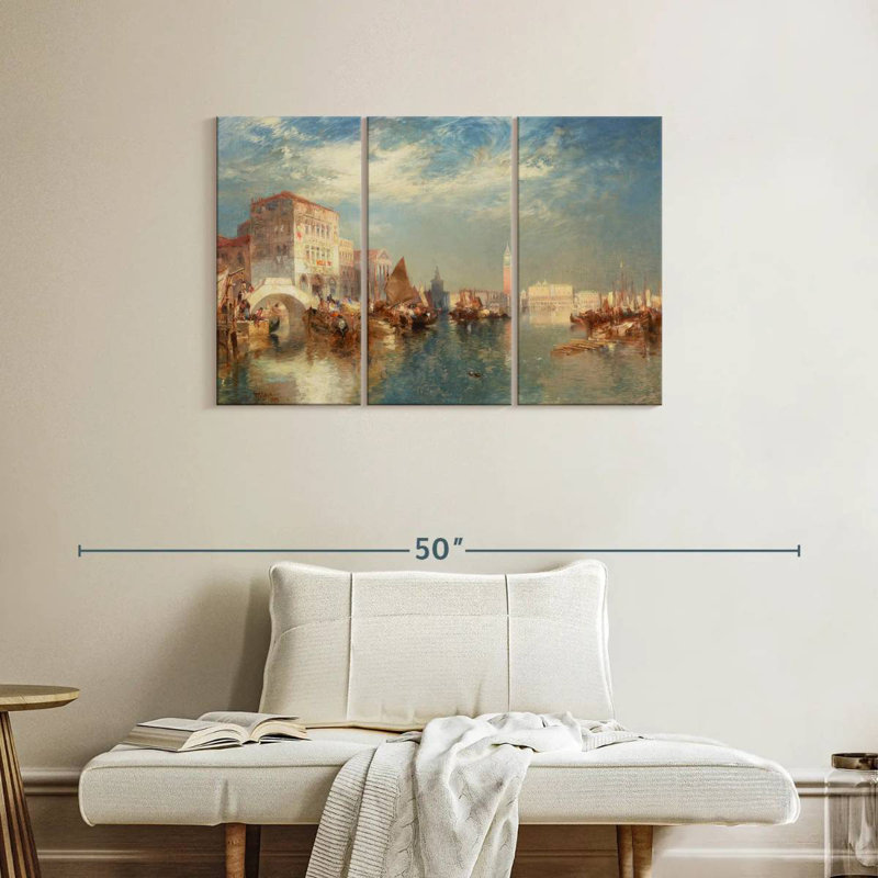 Glorieuse Venise, H 24 po x l 38 po