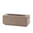 40,000 Rectangular Concrete Burner, 40.42" W X 18.78" D 15.16" H, Dark Grey, Modern, Lightweight, No Assembly Required 40" Outdoor Fire Pit, , Concrete, Modern Design, Needed-277943924-277943931