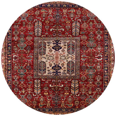 Tapis de style oriental rouge