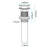 Bathroom Pop Up Drain – 304 Stainless Steel Sink Stopper With Overflow, Great For Vessel Sink/lavatory Vanity-121383062
