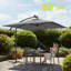 Parasol en porte-à-faux 98,25 po Duyne-139936992