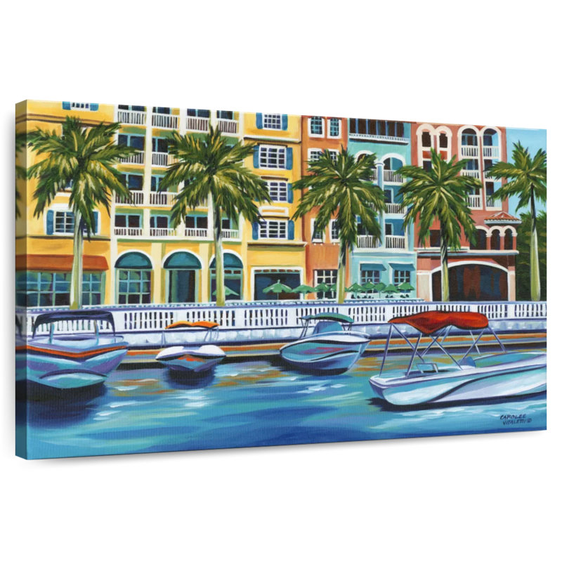 Tropical Rendezvous I, 8" H x 12" W