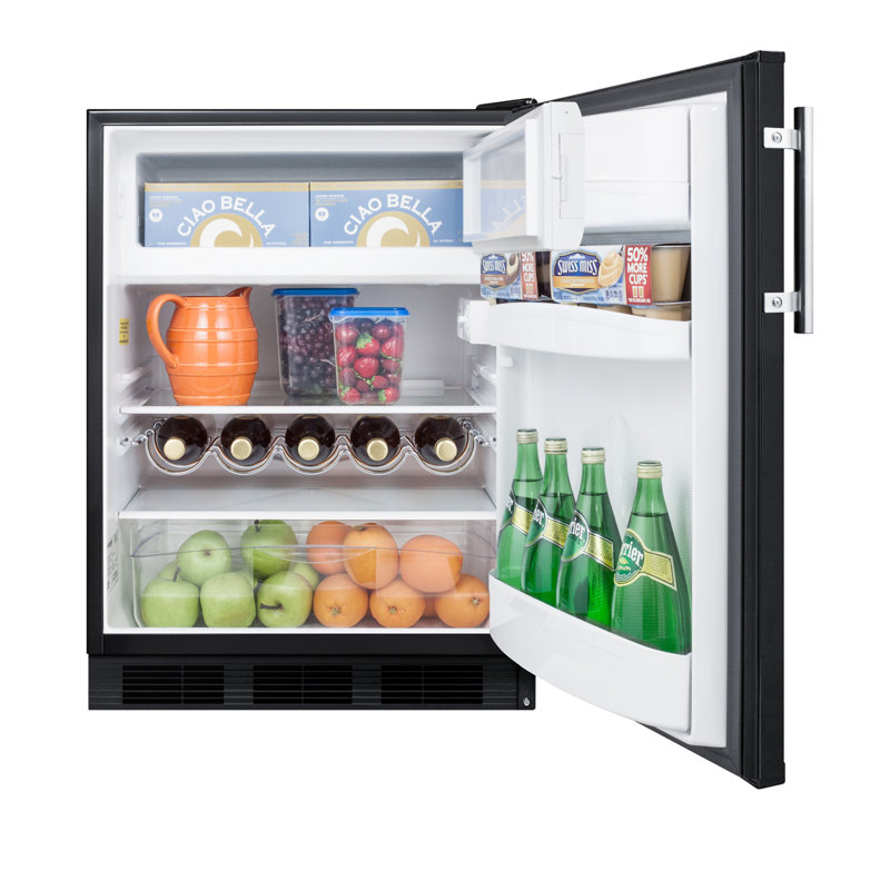 Summit Appliance 5.1 Cubic Feet Mini Fridge with Freezer