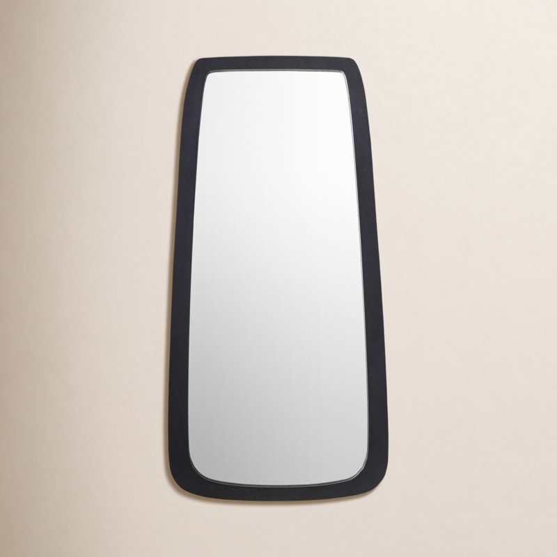 Adalaide Rectangle Mirror, Black