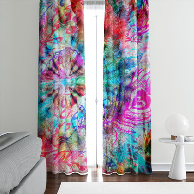 Semi Sheer Curtain Pair