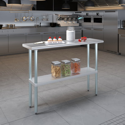14 in. x 48 in. Stainless Steel Table