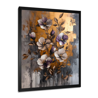 Monu - Floral Canvas Wall Art