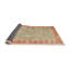 Orange floral earleton/Tapis décoratif beige-931378781
