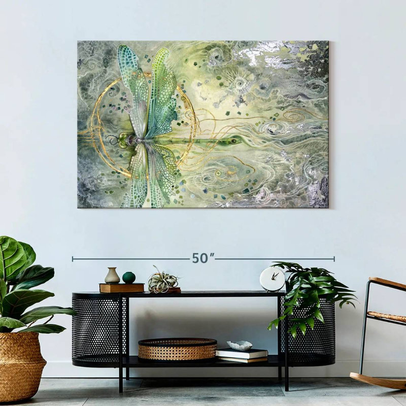 Brampt Immortal Ephemera - Transition, 32" H x 48" W