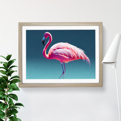 Stimulating Flamingo - Framed Print