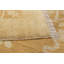 Tapis de zone en laine jaune/beige 9 pi x 11 pi 8 po one-of-kind à la main noué la Pillager
