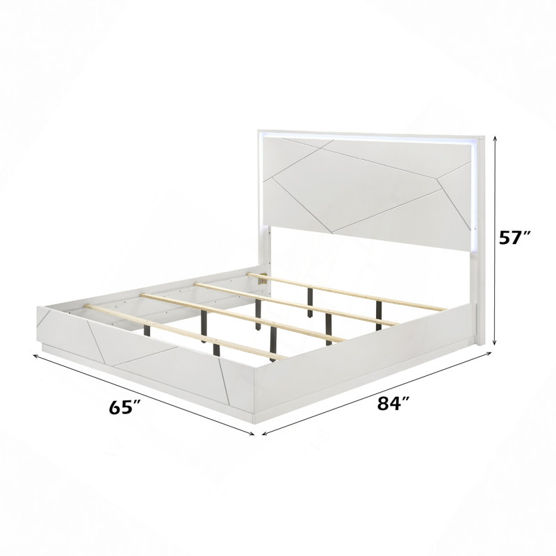 Lit ultrabrillant avec DEL
