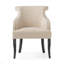 Chaise avec accoudoirs en tissu ARM CHAIR