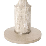 Lotus Bay 40" Round Gathering Table - Sand