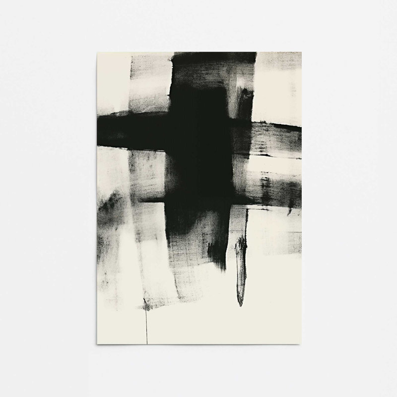 «Charcoal Whisper I», impression, Sans cadre, papier, H 10 po x l 8 po