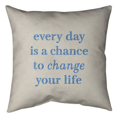 Reversible Throw Pillow