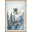 «Vertical Ski Drop», peinture sur toile encadrée-124115671