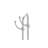 Lowell 2 Freestanding Towel Rack