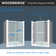 56" - 60" W x 76" H Double Sliding Frameless Shower Door with 5/16"(8mm) Clear Tempered Glass