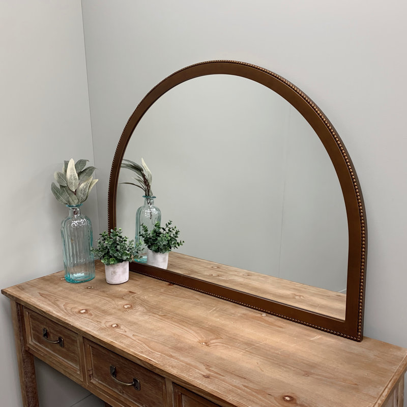 Miroir pleine longueur moderne et contemporain Assunto, Bronze automnal