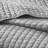 Keaton Barwick Grey Reversible Solid 3-Piece King/Cal King Quilt Set-1795405664-1795405669