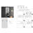 56"X15" Inch Full Body Rounded Corner Mirror For Various Rooms - 5Mm Silver Mirror, -Proof, Hd, , Low Breakage Possibility Wall Hanging Bedroom Space Design