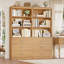 Bibliothèque en bois à 3 niveaux