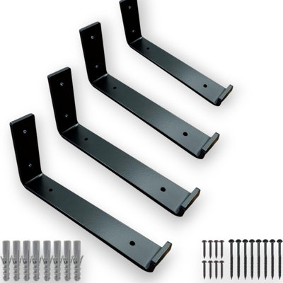 Alaisha Metal Bracket Shelf