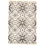 Silk Floral Area Rug