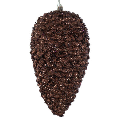 The Holiday Aisle® 10" Glitter Pinecone.