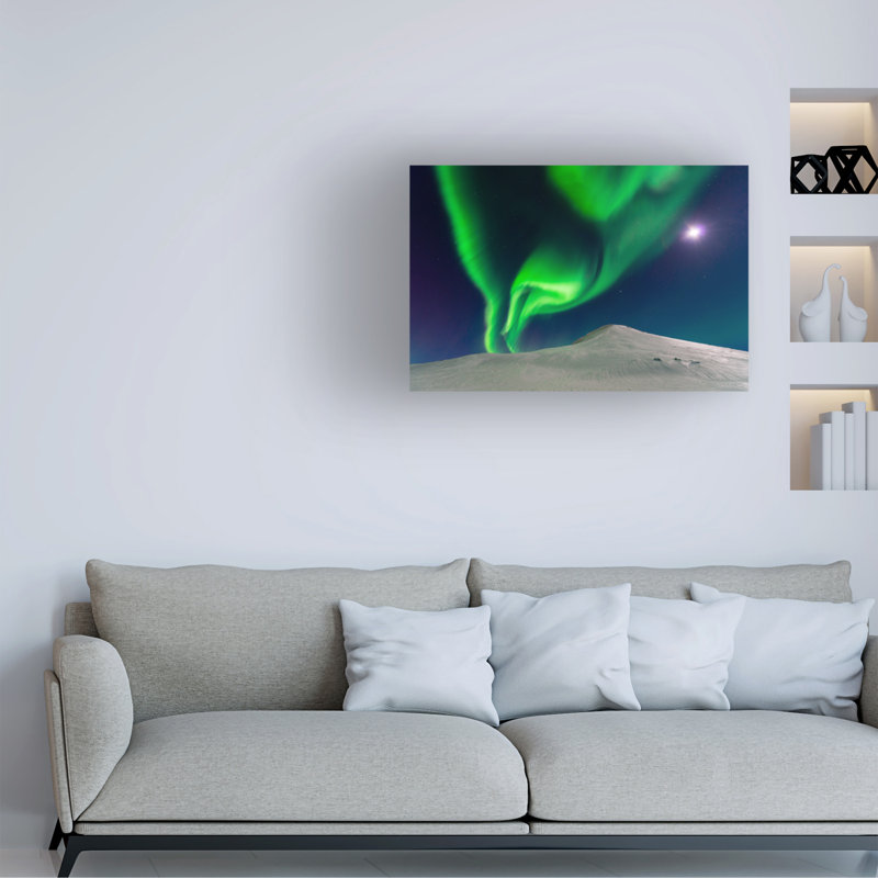 Art sur toile par Andrew George, H 12 po x l 19 po