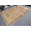 Grand tapis turc anatolien rétro pour décoration de chambre à coucher moderne