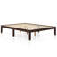 Base de lit plateforme en bois 14 po avec pieds en bois d'hévéa-1265319293-1265319294