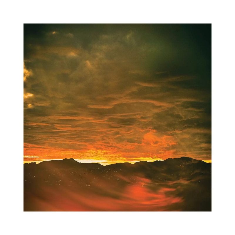 Mountain Sunset by Mark Paulda - Print on Canvas, Wrapped Canvas, 45.72cm H x 45.72cm W x 3.81cm D