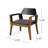 Amethyst Acacia Outdoor Lounge Chair